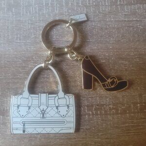 BURBERRY Manor Bag & Shoe Key Chain Bag Charm. Brand new. Gift box included.